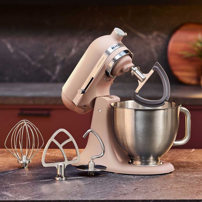 KitchenAid KSM50 Artisan Plus Mixer - Feather Pink image number 1